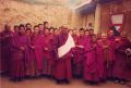 Lama Gonpo Tseten with nuns and monks.jpg